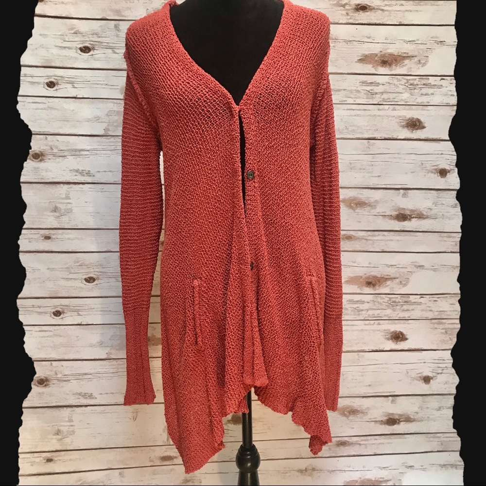 Free people knit cardigan medium